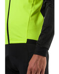 AGU Kolesarska  podaljšana jakna - ESSENTIAL HIVIS WNT - rumena/črna