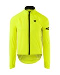 AGU Kolesarski vodo odporen dežni plašč - RAIN ESSENTIAL - rumena