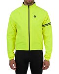 AGU Kolesarski vodo odporen dežni plašč - RAIN ESSENTIAL - rumena