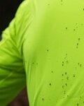 AGU Kolesarski vodo odporen dežni plašč - RAIN ESSENTIAL - rumena