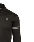 AGU Kolesarska  podaljšana jakna - WINTER ESSENTIAL - črna