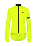 AGU Kolesarski vodo odporen dežni plašč - RAIN ESSENTIAL LADY - rumena