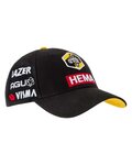AGU Kolesarska kapa - JUMBO-VISMA 2022 - črna/rumena