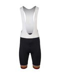 AGU Kolesarske kratke hlače z naramnicami - JUMBO-VISMA TRIPLE VICTORY 2023 - črna