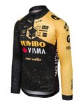 AGU Kolesarski dres z dolgimi rokavi poletni - JUMBO-VISMA VELODROME TDF 2023 - rumena/črna