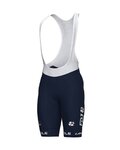 ALÉ Kolesarske kratke hlače z naramnicami - GROUPAMA FDJ 2023 - modra