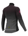 ALÉ Kolesarski dres z dolgimi rokavi zimski - BULLET LADY WINTER - črna