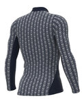 ALÉ Kolesarska  majica z dolgimi rokavi - INTIMO CUBES - modra