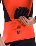 ALÉ Kolesarski brezrokavnik - R-EV1 CLIMA PROTECTION 2.0 THERMO - oranžna