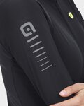 ALÉ Kolesarski dres z dolgimi rokavi zimski - R-EV1 WARM RACE - črna