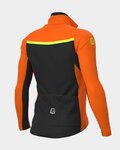 ALÉ Kolesarski vodo odporen dežni plašč - KLIMATIK K-TORNADO - oranžna/črna