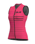 ALÉ Kolesarski dres brez rokavov - ERGO LADY  - rožnata