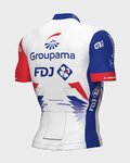 ALÉ Kolesarski dres s kratkimi rokavi - GROUPAMA FDJ 2022 - rdeča/modra/bela