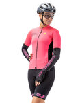 ALÉ Kolesarski rokavčki - SUNSELECT - rožnata/črna
