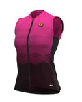 ALÉ Kolesarski dres brez rokavov - MAGNITUDE LADY - modra