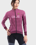 ALÉ Kolesarska  podaljšana jakna - SWITCH COMBI LADY - rožnata