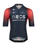 BIORACER Kolesarski dres s kratkimi rokavi - INEOS GRENADIERS '22 - modra/rdeča