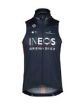 BIORACER Kolesarski brezrokavnik - INEOS GRENADIERS '22 - rdeča/modra