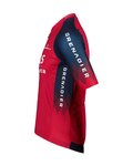 BIORACER Kolesarski dres s kratkimi rokavi - INEOS GRENADIERS 2023 ICON RACE - modra/rdeča