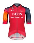 BIORACER Kolesarski dres s kratkimi rokavi - INEOS GRENADIERS 2023 EPIC RACE - rdeča/modra