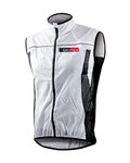 BIOTEX Kolesarski brezrokavnik - X-LIGHT - bela/črna