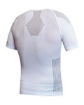 BIOTEX Kolesarska  majica s kratkimi rokavi - BIOFLEX RAGLAN - bela/siva
