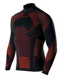 BIOTEX Kolesarska  majica z dolgimi rokavi - ICEBREAK - rdeča/črna
