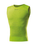 BIOTEX Kolesarska  majica brez rokavov - CANOTTA + CARBON - zelena