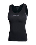 BIOTEX Kolesarska majica brez rokavov - SUN LADY - črna