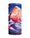 BUFF Kolesarski grelnik vratu - ECOSTRETCH MATTERHORN - vijolična/modra/rdeča