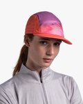 BUFF Kolesarska kapa - SISH TANGERINE - oranžna/vijolična