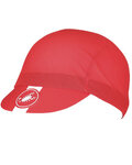 CASTELLI Kolesarska kapa - A/C - rdeča
