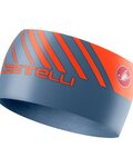CASTELLI Kolesarski trak za lase - ARRIVO 3 THERMO - modra/oranžna