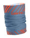 CASTELLI Kolesarski grelnik vratu - ARRIVO 3 THERMO - oranžna/modra