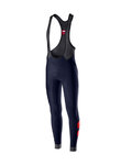 CASTELLI Kolesarske dolge hlače z naramnicami - VELOCISSIMO 4 WINTER - modra