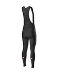 CASTELLI Kolesarske dolge hlače z naramnicami - ENTRATA WIND - črna