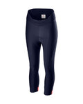 CASTELLI Kolesarske 3/4 hlače brez naramnic - VELOCISSIMA - modra