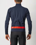 CASTELLI Kolesarska  podaljšana jakna - RADDOPPIA 3 - modra