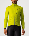 CASTELLI Kolesarska  podaljšana jakna - GO WINTER - rumena