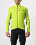 CASTELLI Kolesarska  vetru odporna jakna - SQUADRA STRECH - rumena