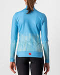 CASTELLI Kolesarski dres z dolgimi rokavi zimski - SORPRESA LADY WINTER - svetlo modra