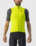 CASTELLI Kolesarski brezrokavnik - PRO THERMAL MID - rumena