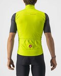 CASTELLI Kolesarski brezrokavnik - PRO THERMAL MID - rumena