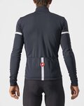 CASTELLI Kolesarski dres z dolgimi rokavi zimski - FONDO 2 WINTER - antracit