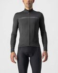 CASTELLI Kolesarski dres z dolgimi rokavi zimski - PRO THERMAL - antracit