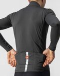 CASTELLI Kolesarski dres z dolgimi rokavi zimski - PRO THERMAL - antracit
