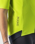 CASTELLI Kolesarski dres s kratkimi rokavi - GABBA ROS 2 - rumena
