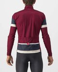 CASTELLI Kolesarski dres z dolgimi rokavi zimski - PASSISTA - bordo