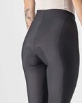 CASTELLI Kolesarske dolge hlače brez naramnic - VELOCISSIMA THERM W - črna