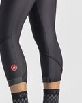 CASTELLI Kolesarske 3/4 hlače brez naramnic - VELOCISSIMA THERM W - črna